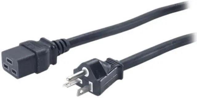 Alt view image 2 of 2 - APC Model AP9873 8.20 ft. IEC 320 C19 to NEMA 5-20P Power Cord