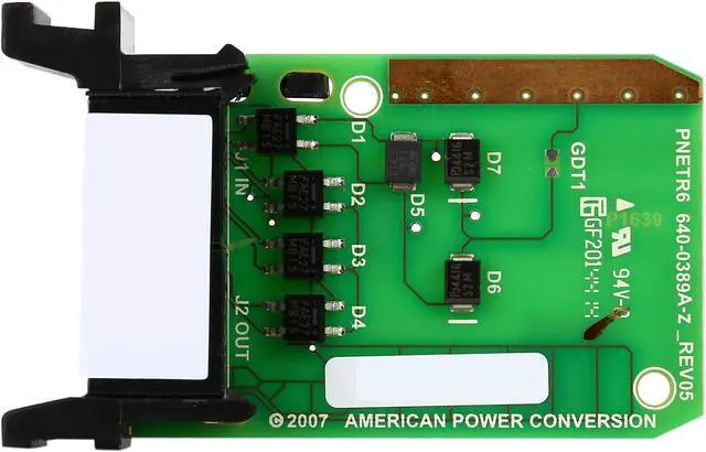 Alt view image 3 of 6 - APC PNETR6 1 Outlets Surge Suppressor