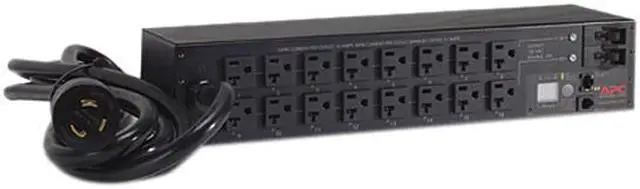 Alt view image 3 of 4 - APC AP7902 Switched 2U 120V 30A 10 ft. Rack PDU
