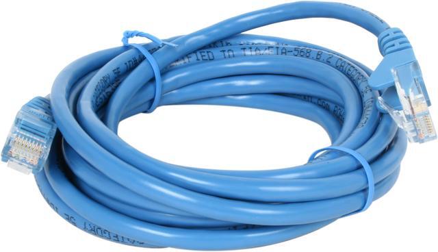 Alt view image 3 of 3 - Belkin A3L791-10-BLU-S 10 ft. Cat 5E Blue RJ45 CAT5e Patch Cable, Snagless Molded