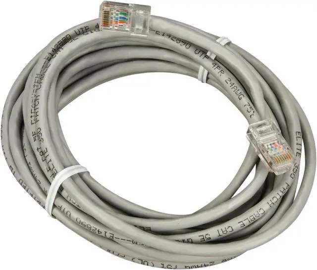 Alt view image 2 of 2 - BELKIN A3L791-15 15ft  Gray RJ45 CAT5e Patch Cable