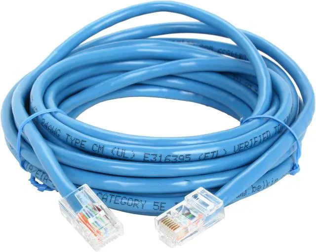 Alt view image 2 of 2 - BELKIN,RJ45 CAT5e Patch Cable,Model#A3L791-15-BLU, 15 FT ,Color: Blue
