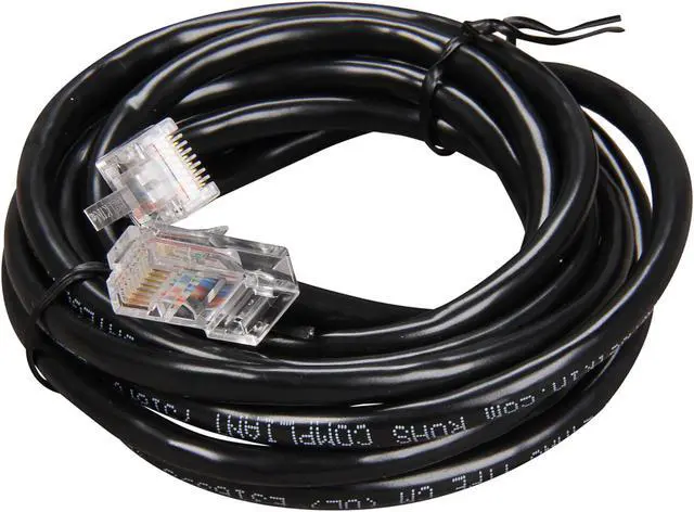 Alt view image 3 of 3 - Belkin A3L791-07-BLK 7 ft. Cat 5E Black Network Patch Cable