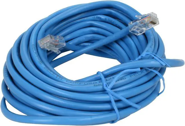 Alt view image 3 of 3 - BELKIN A3L791-25-BLU 25 FT Cat 5E Blue RJ45 Patch Cable