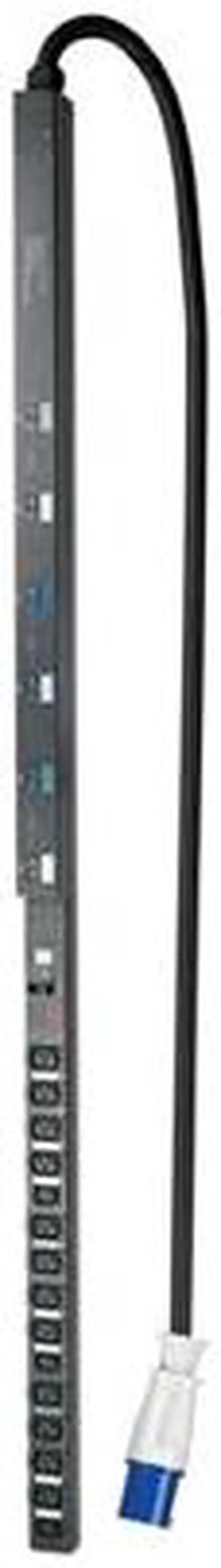 Main image of APC AP7866A Metered 0U 208 V AC 45A 6 ft Rack 15-Outlets 16.2kVA Power Distribution Unit