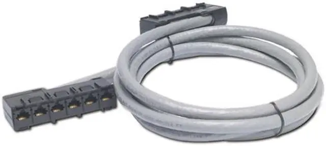 Main image of APC DDCC5E-025 25 ft. Cat 5E Gray Data Distribution Cable, UTP CMR 6 x RJ-45 Jack to 6 x RJ-45 Jack