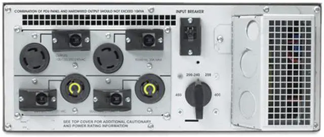 Alt view image 2 of 2 - APC APTF10KT01 208V/120V 10KVA Step down Transformer