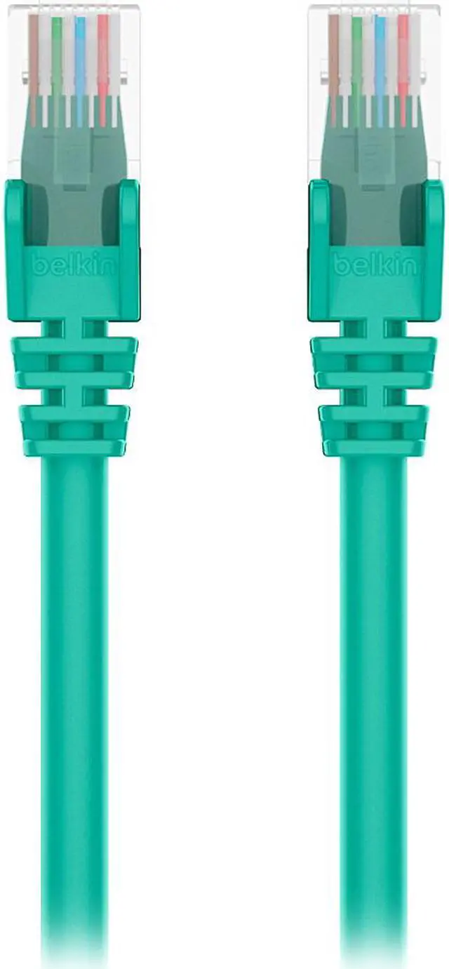 Main image of Belkin A3L980-05-GRN-S 5 ft. Cat 6 Green Network Cable