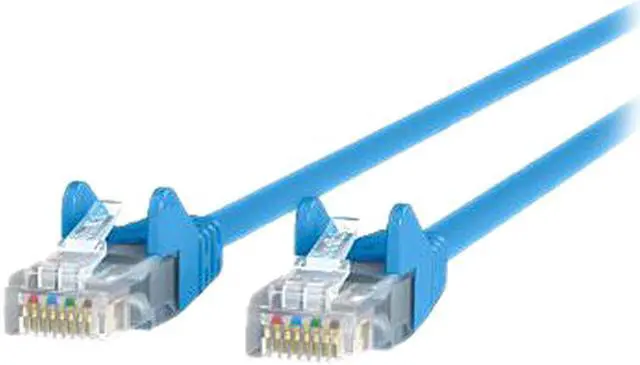 Alt view image 6 of 6 - Belkin A3L980-20-BLU-S 20 ft. Cat 6 Blue Network Cable