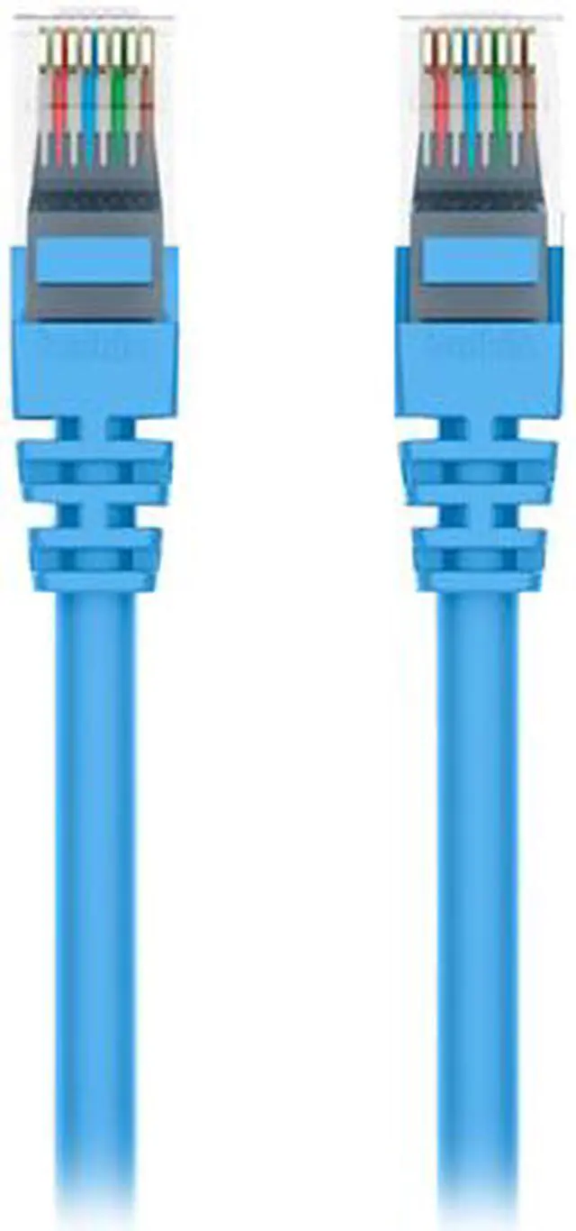 Alt view image 3 of 6 - Belkin A3L980-20-BLU-S 20 ft. Cat 6 Blue Network Cable