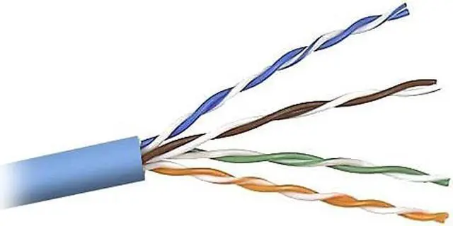 Main image of Belkin A7J304-1000-BLU 1000 ft. Cat 5E Blue Network Cable