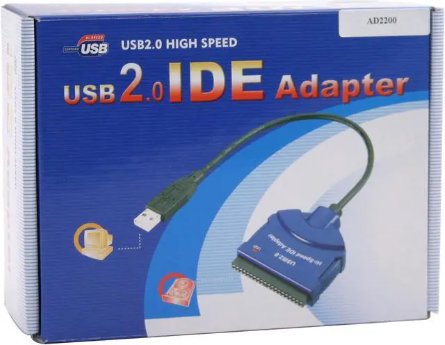 Alt view image 4 of 4 - GWC AD2200/AD2210 USB2.0 Hi-Speed to IDE Adapter