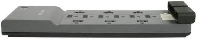 Alt view image 3 of 7 - BELKIN BE112234-10 10.0 Feet 12 Outlets 3996 Joules Surge Protector w/Phone/Ethernet/Coax Protection
