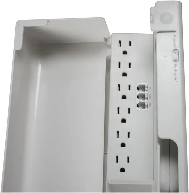 Alt view image 3 of 9 - BELKIN BZ111200-06 6 Feet 11 Outlets 3195 Joules Conceal Surge Protector