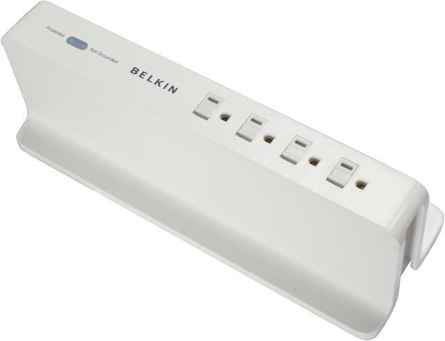Main image of BELKIN BZ108000-04 4 Feet 8 Outlets 2130 Joules Compact Surge Protector