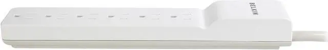 Alt view image 3 of 6 - BELKIN BE106000-06R 6' 6 Outlets 720 Joules Home/office Surge Protector