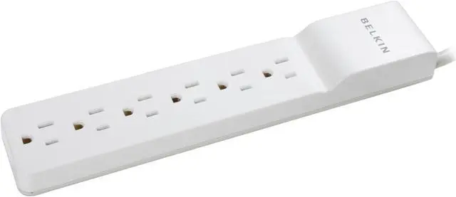 Main image of BELKIN BE106000-08R 8 Feet 6 Outlets 720 Joules Home / Office Surge Protector
