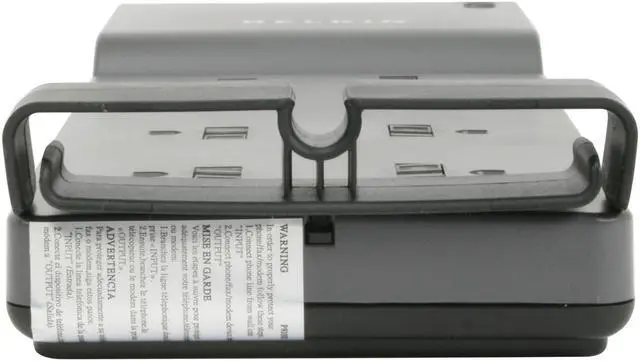 Alt view image 4 of 6 - BELKIN BE108200-06 6 Feet 8 Outlets 3390 Joules Surge Protector