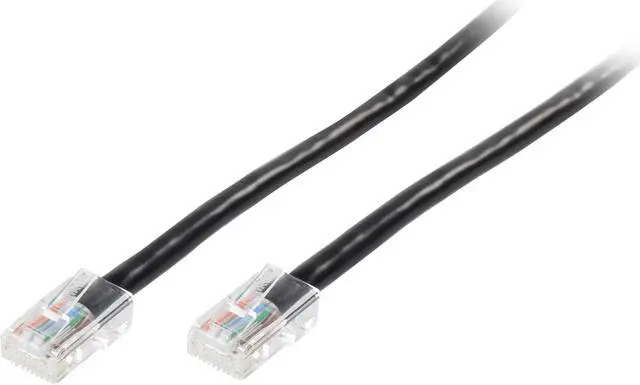 Main image of Belkin A3L791-25-BLK 25 ft. Cat 5E Black Patch Network Cable