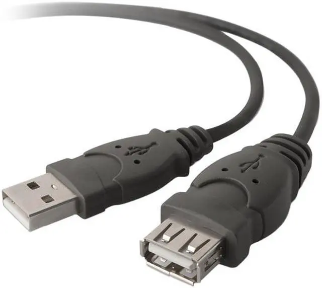 Main image of Belkin F3U13410 Black Pro Series USB Extension Cable