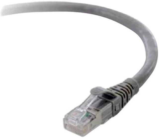 Main image of Belkin F2CP003-10GY-LS 10 ft. Cat 6 Gray Patch Network Cable