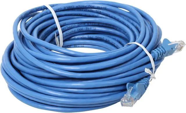 Alt view image 2 of 3 - Belkin A3L791b50-BLU-S 50 ft. Cat 5E Blue Patch Cable