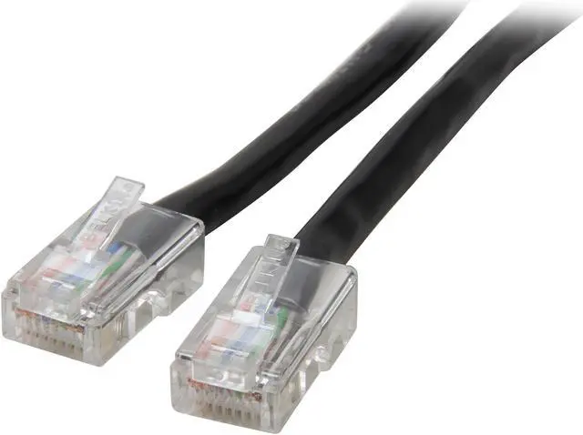 Main image of Belkin A3L791-06-BLK 6 ft. Cat 5E Black Network Cable
