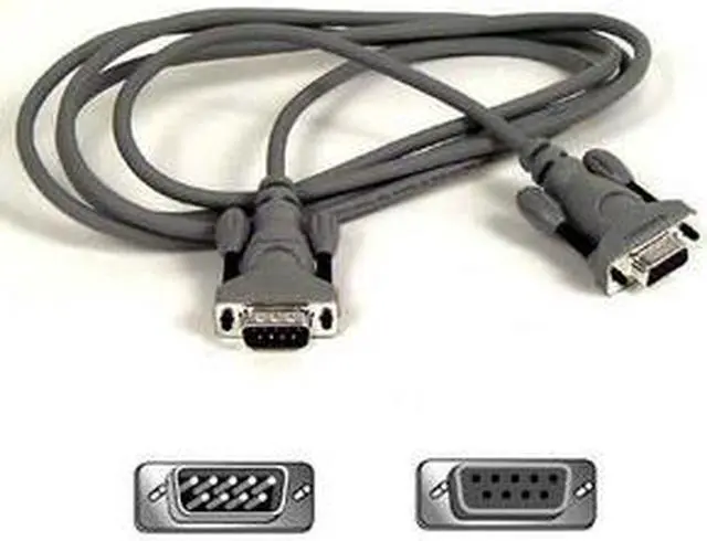 Main image of BELKIN 6 ft. CGA/EGA Monitor or Serial Mouse Extension Cable F2N209-06-T
