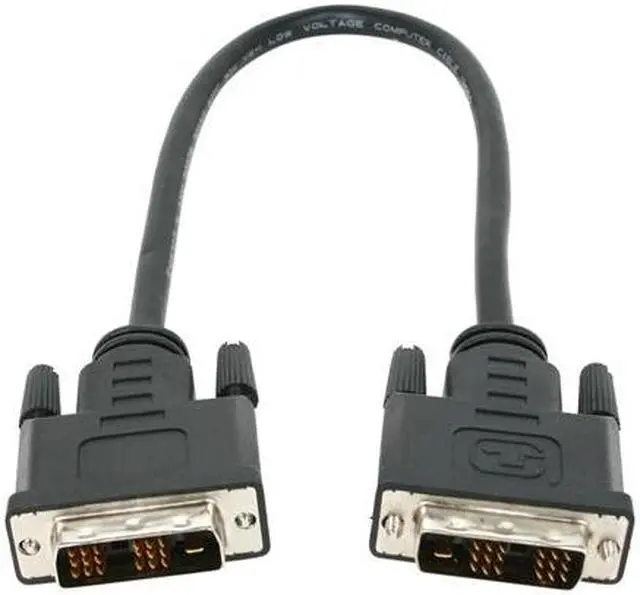 Alt view image 3 of 3 - Belkin F2E7171-14IN-SV Black DVI to DVI Male to Male DVI-D Single Link Cable