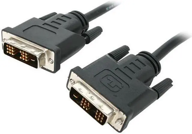 Alt view image 2 of 3 - Belkin F2E7171-14IN-SV Black DVI to DVI Male to Male DVI-D Single Link Cable