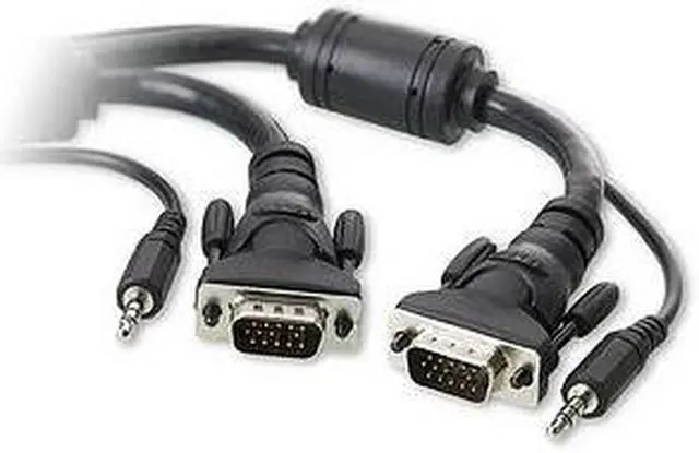 Main image of Belkin F3X1982-10 10 ft. HD-15 Male to HD-15 Male With 3.5mm Audio Cable