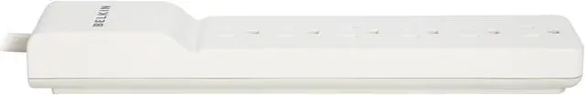 Alt view image 4 of 7 - BELKIN BE106000-06-CM 6 ft. 6 Outlets 720 j Surge Suppressor
