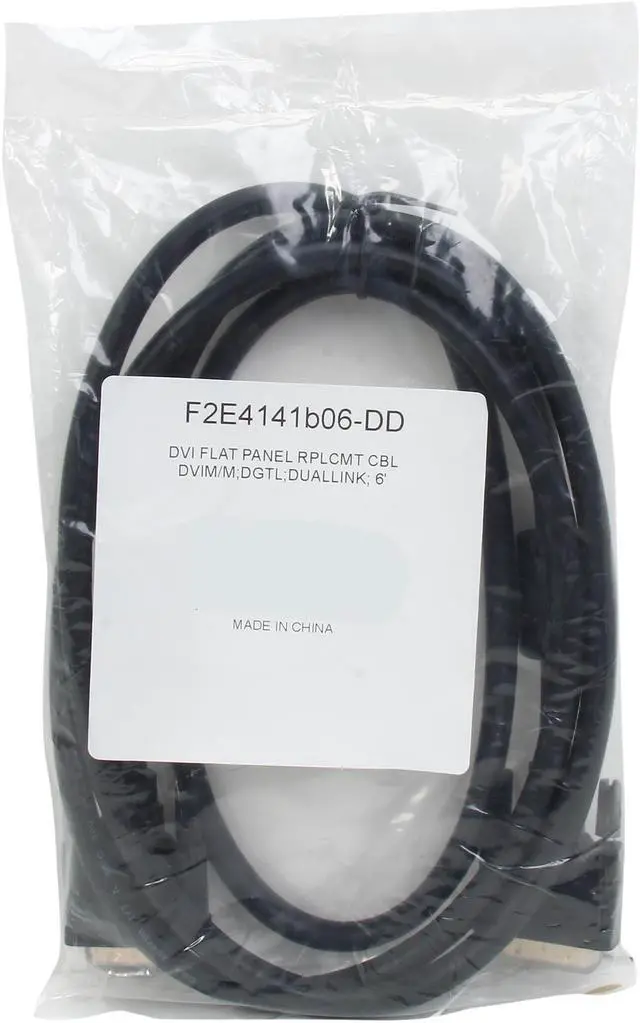 Alt view image 3 of 3 - Belkin F2E4141B06-DD DVI to DVI Male to Male DVI-D Dual-Link Cable