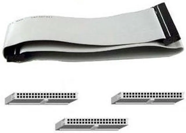 Alt view image 2 of 2 - Belkin Model F3G523-19INCH 19" Internal IDE Dual Hard Drive Ribbon Cable