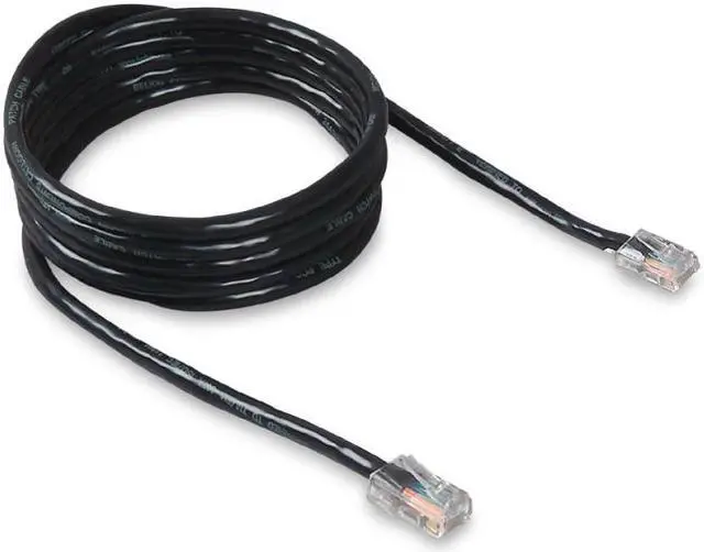 Main image of Belkin A3L781-10-BLK 10 ft. Cat 5E Black Patch Cable