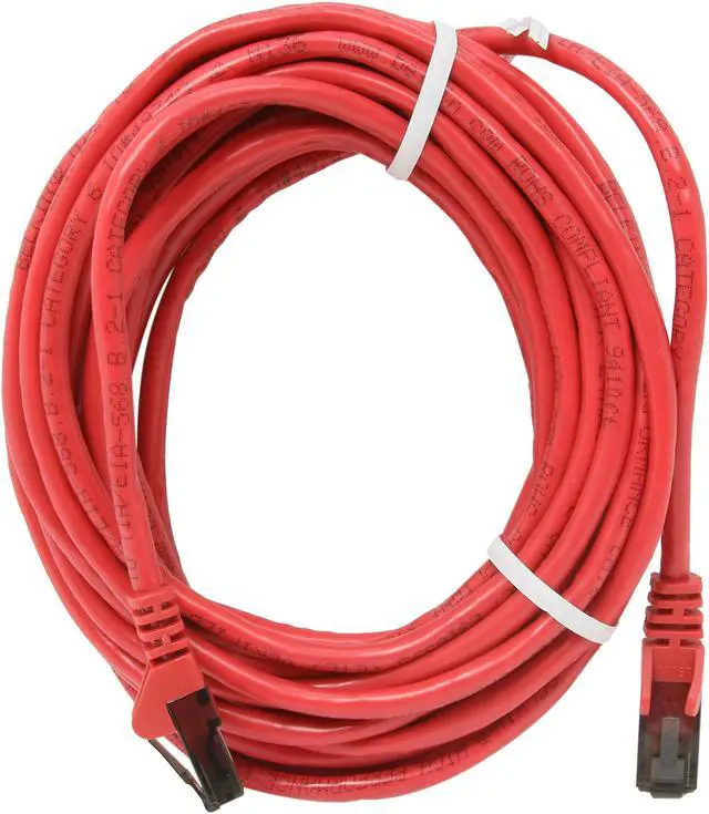 Alt view image 2 of 3 - Belkin A3L980-20-RED-S 20 ft. Cat 6 Red Patch Cable CAT6 RJ-45M / RJ-45M