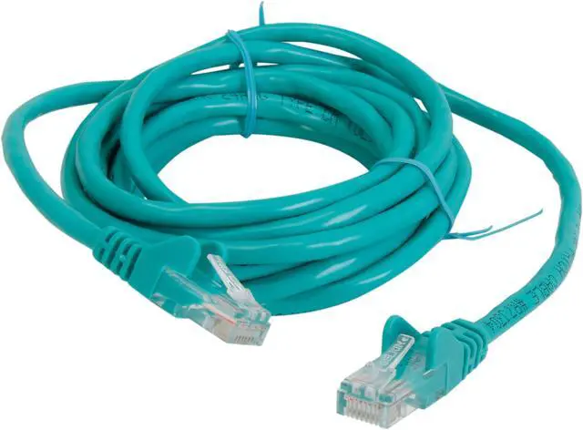 Alt view image 2 of 3 - Belkin A3L791B07-GRN-S 7 ft. Cat 5E Green Patch Cable CAT5e RJ-45M / RJ-45M