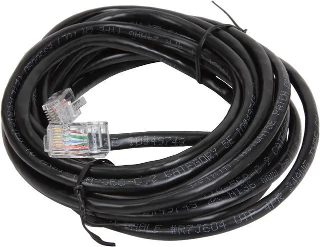 Alt view image 2 of 3 - Belkin A3L791-14-BLK 14 ft. Cat 5E Black Patch Cable CAT5e RJ-45M / RJ-45M