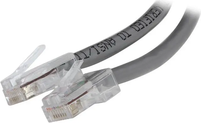 Main image of Belkin A3L791-04 4 ft. Cat 5E Gray Patch Cable CAT5e RJ-45M / RJ-45M