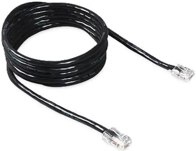 Main image of Belkin A3L781-07BLK 7 ft. Cat 5E Black Patch Cable CAT5e RJ-45M / RJ-45M