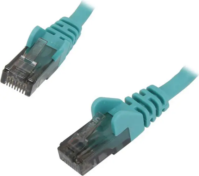 Main image of Belkin A3L980-06-GRN-S 6 ft. Cat 6 Green Patch Cable CAT6 Snagless RJ-45M / RJ-45M