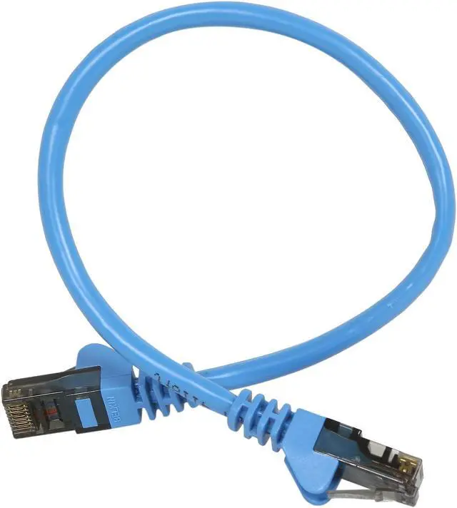 Alt view image 2 of 3 - Belkin A3L980-01-BLU-S 1 ft. Cat 6 Blue Patch Cable CAT6 Snagless RJ-45M / RJ-45M
