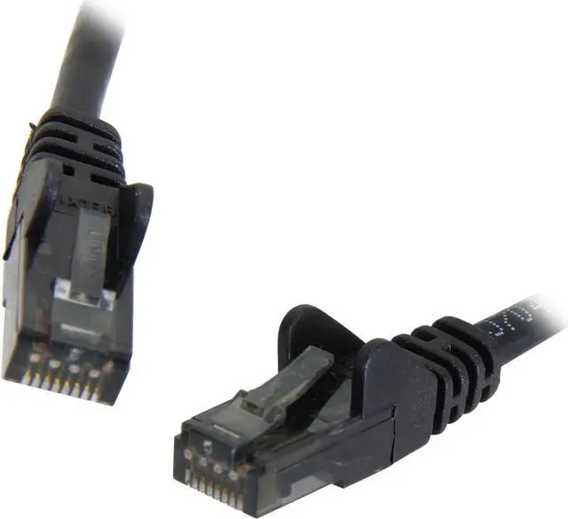 Main image of Belkin A3L980B14-BLK-S 14 ft. Cat 6 Black Patch Cable CAT6 Snagless RJ-45M / RJ-45M