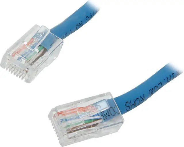 Main image of Belkin A3L781-05-BLU 5 ft. Cat 5E Blue Patch Cable CAT5e RJ-45M / RJ-45M