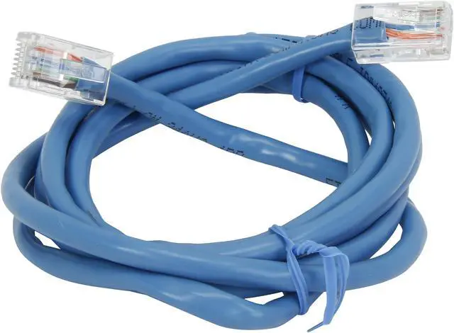 Alt view image 2 of 3 - Belkin A3L781-05-BLU 5 ft. Cat 5E Blue Patch Cable CAT5e RJ-45M / RJ-45M