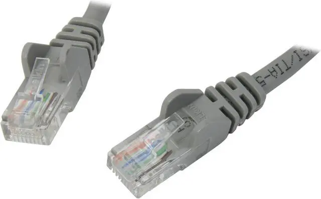 Main image of Belkin A3L791-15-S 15 ft. Cat 5E Gray Patch Cable CAT5e Snagless RJ-45M / RJ-45M