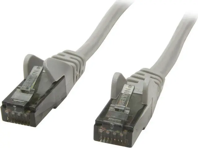 Main image of Belkin A3L980-06-S 6 ft. Cat 6 Gray Network Cable