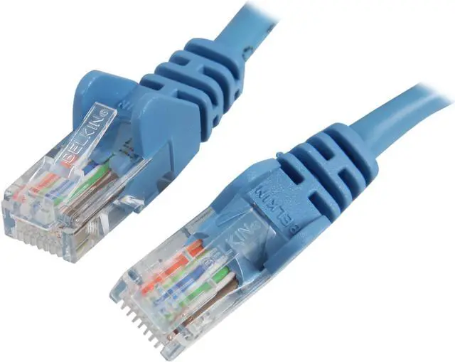 Main image of Belkin A3L791-03-BLU-S 3 ft. Cat 5E Blue Cat.5e Network Cable