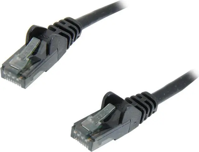 Main image of Belkin A3L980-30-BLK-S 30 ft. Cat 6 Black UTP Patch Cable