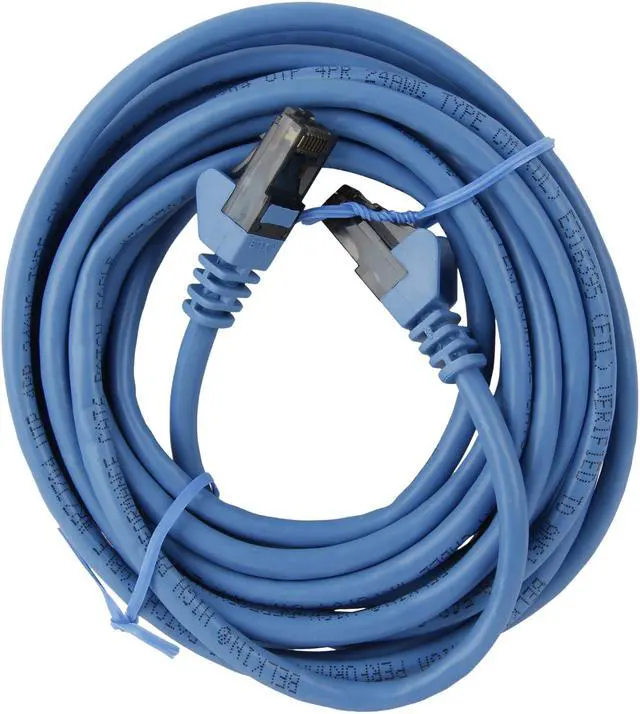 Alt view image 2 of 3 - Belkin A3L980-12-BLU-S 12 ft. Cat 6 900 Series UTP Patch Cable